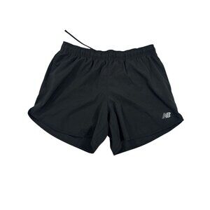 New Balance Womens Black Sport Essentials Short 5" Size M